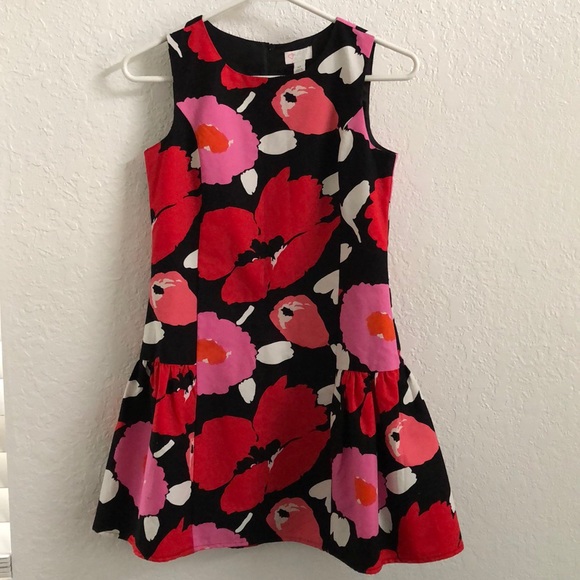 Children’s Place Girls 12 Floral sleeveless dress - Picture 1 of 3